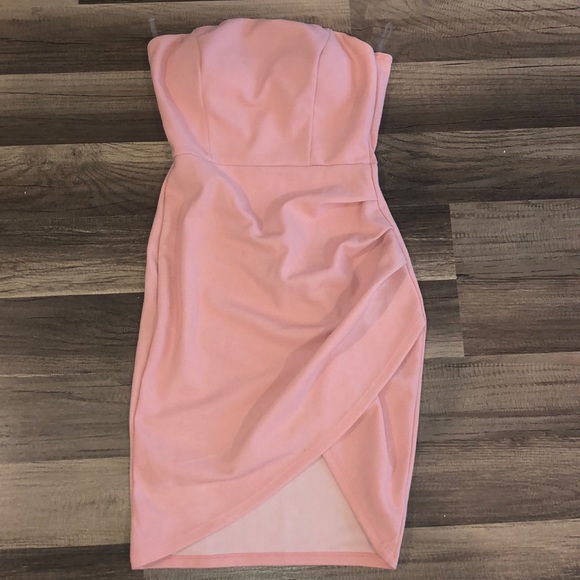 Charlotte Russe Dresses & Skirts - Strapless Blush Pink Dress